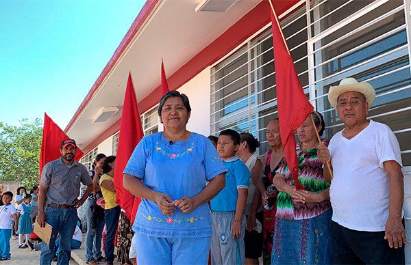 Con gestiones de Antorcha se logran mejores escuelas en Tabasco