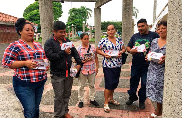 Gran respaldo del pueblo tabasqueño en la promoción del 45 Aniversario de Antorcha