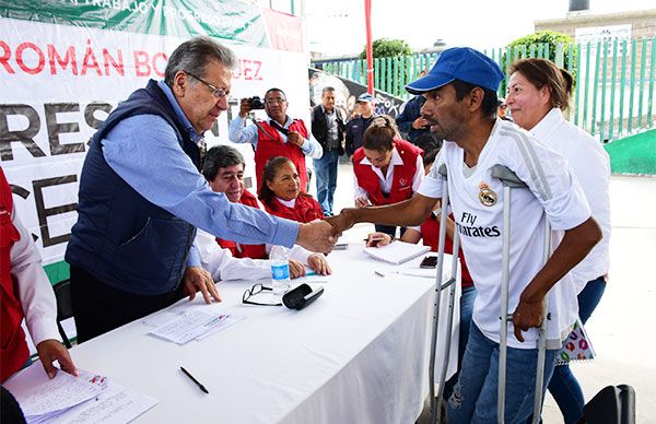 Tu presidente cerca de ti en Chimalhuacán