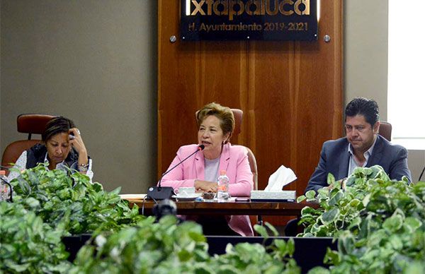 Alcaldesa pide no recortar presupuesto al rubro de seguridad