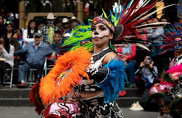 Lleva Antorcha arte y cultura al Zócalo de Puebla