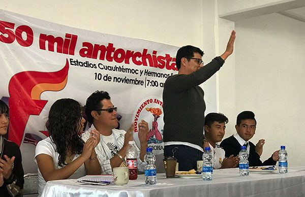 Invitan a jóvenes a 45 Aniversario de Antorcha 