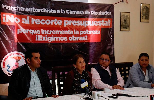 Anuncia Antorcha plantón en San Lázaro