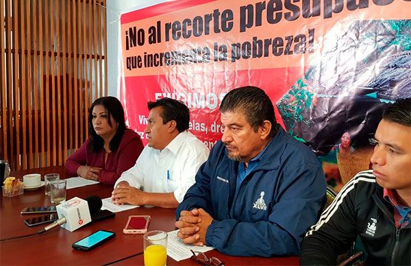 Antorchistas de Coahuila anuncian manifestaciones a la Cámara de Diputados