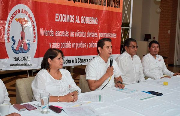 Anuncia Antorcha Valle de Toluca acciones diarias en Cámara de Diputados