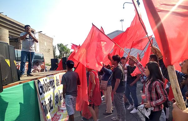 La juventud aguascalentense lucha por una educación de calidad