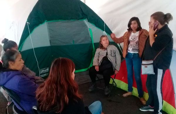 Contingente de Aguascalientes presente en la lucha por el NO recorte al presupuesto 