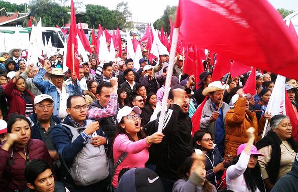 Ni un paso atrás hasta que diputados escuchen demanda social: Maricela Serrano Hernández  