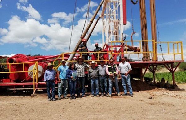 Perforación de pozos en Cadereyta digno resultado para festejar el 45 Aniversario de Antorcha