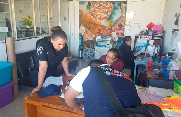 Avanza segunda etapa del programa Seguridad Escolar en Chimalhuacán