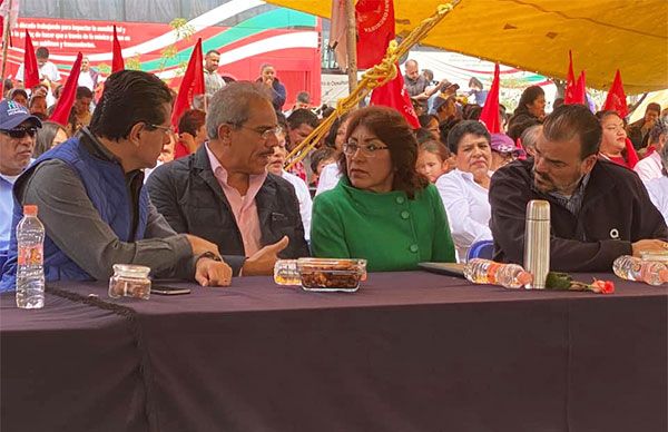 Inicia en Querétaro regularización de colonia Antorchista  