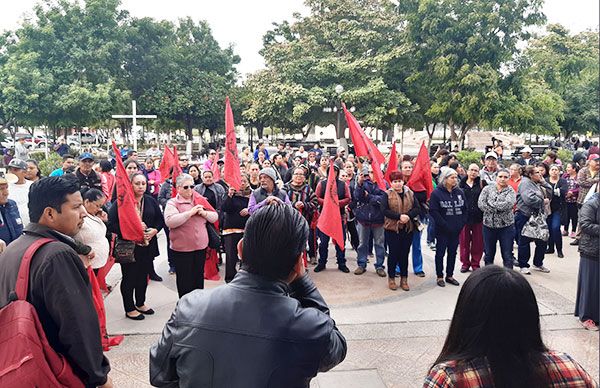 Hay lentitud del Gobierno de Sonora para dar soluciones: Antorcha