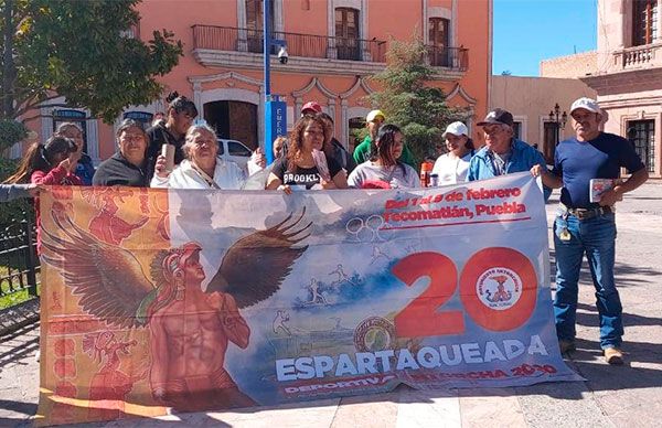 Difunden activistas de Saltillo Espartaqueada Deportiva 2020