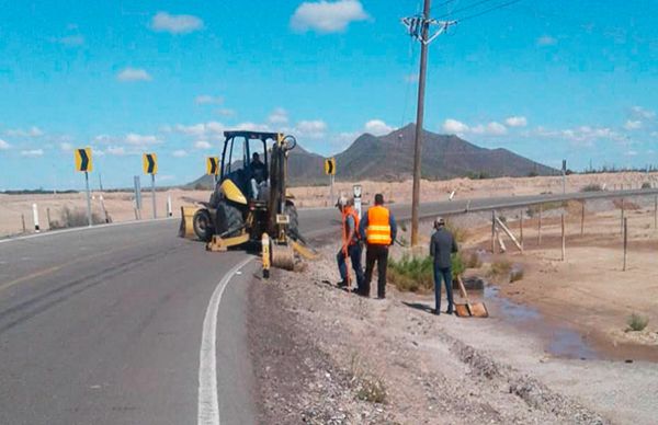 Inician reparación de tubería de agua para El Choyudo 