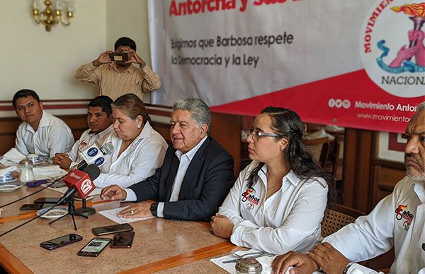 Desde Michoacán, líderes antorchistas exigen un alto a las amenazas de gobierno poblano