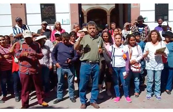 Los antorchistas de Zitácuaro exigen atención a sus demandas