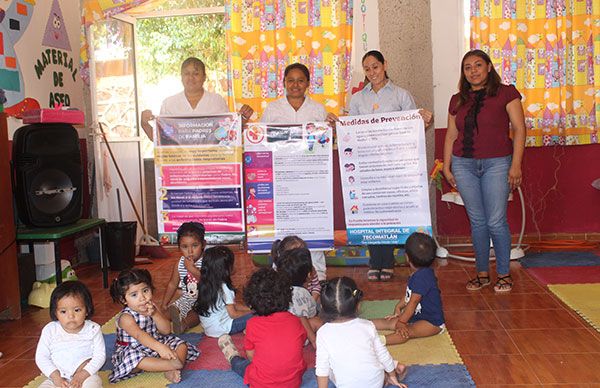 Se previenen en Tecomatlán contra el coronavirus