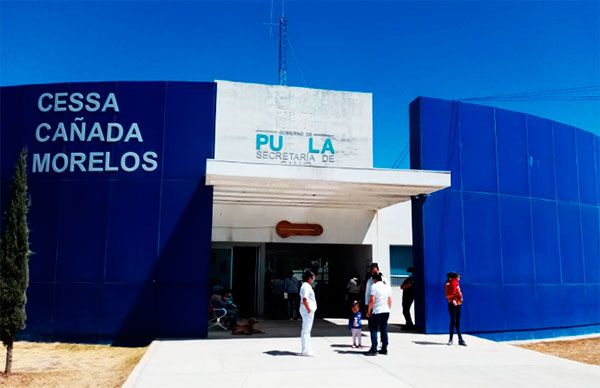 Trabaja salud en Cañada Morelos