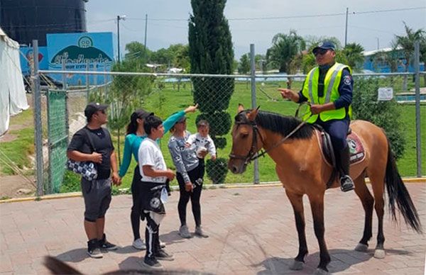 Policía de Chimalhuacán intensifica vigilancia sanitaria