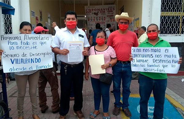 Piden a edil de Macuspana programa alimentario