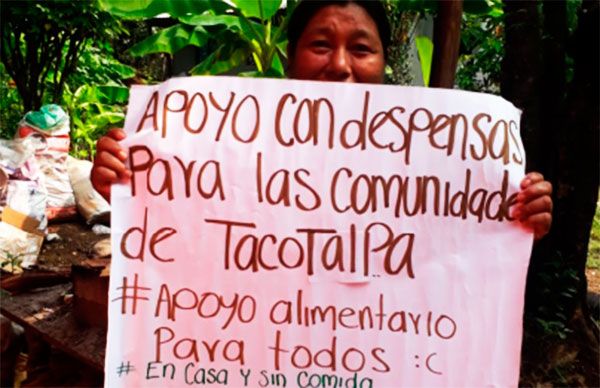 Exigen campesinos de Tacotalpa apoyo alimentario semanal