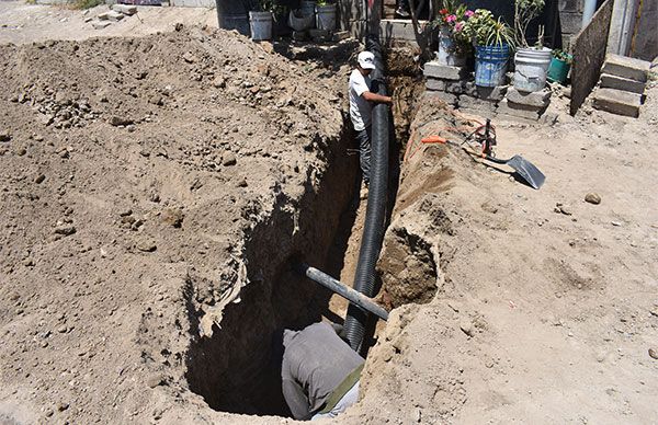 ODAPAS Chimalhuacán amplía infraestructura sanitaria