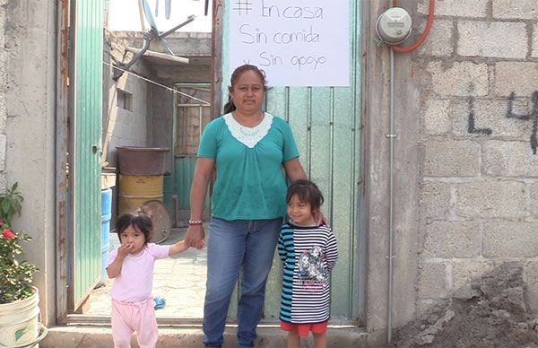 Se hacen presentes los trapos blancos del hambre en la capital poblana
