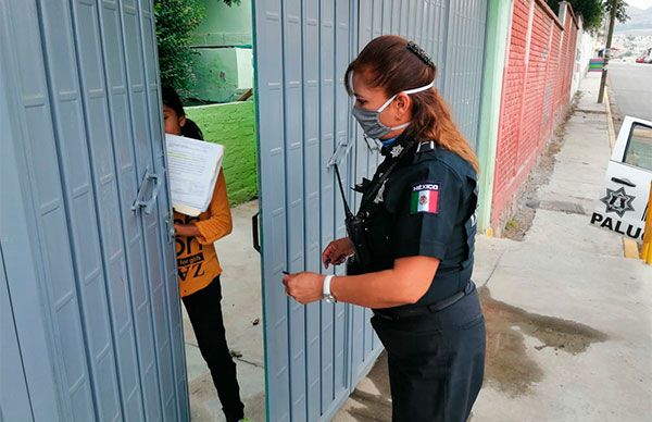 Vigila policía de Ixtapaluca escuelas para evitar robos