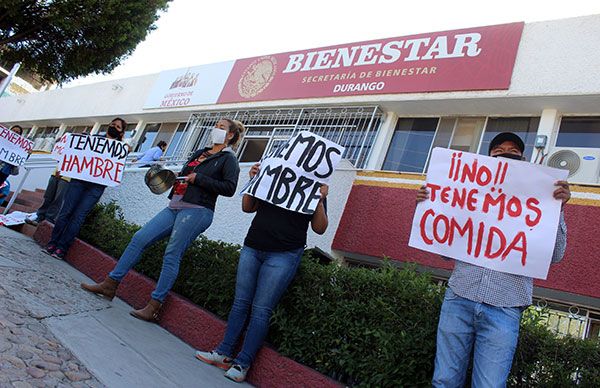 Cacerolazo en Bienestar-Durango