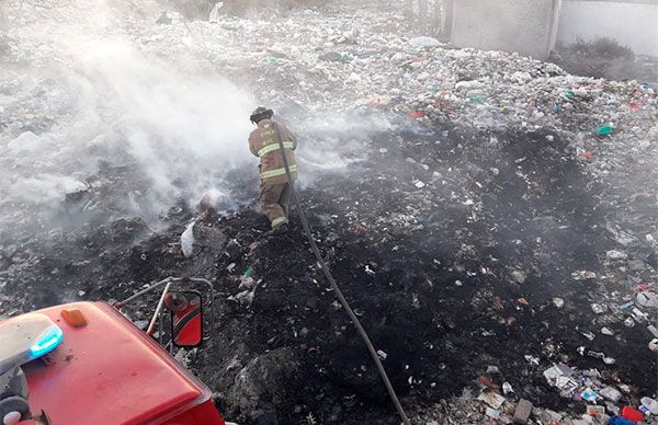 Bomberos Chimalhuacán intensificaron acciones durante contingencia