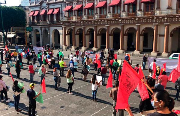 En Veracruz reciben a AMLO con reclamos de falta de apoyos