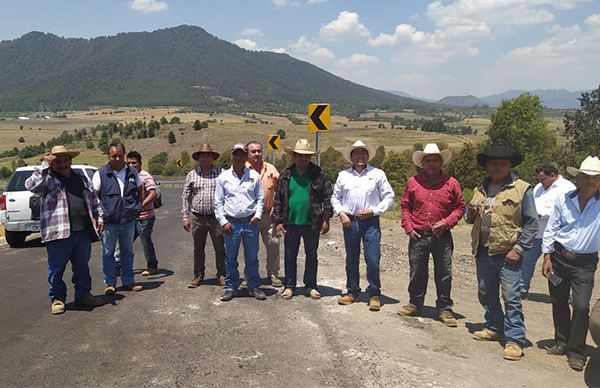 Culmina tramo carretero después de dos años de gestión antorchista