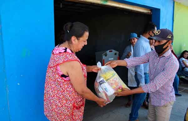 Con esfuerzo económico propio, Antorcha apoya a familias de Zacatecas