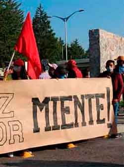 Unión y organización, la defensa del pueblo