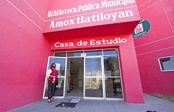 Biblioteca Amoxtlatiloyan reanuda sus actividades