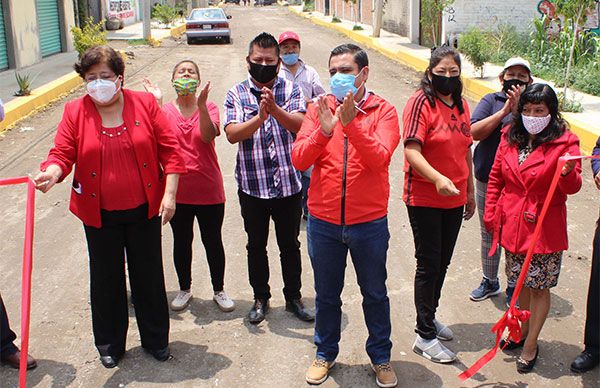 Con esfuerzo, organización y lucha mejoran el Ejido Santa María