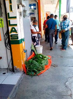 Familias pobres de Tamazunchale endeudadas por la pandemia