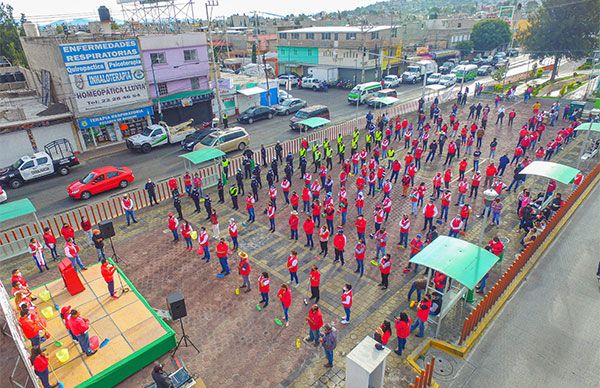 Implementan mega jornada de limpieza