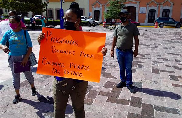 Negativa de alcaldesa de San Pedro deriva en manifestación por techo digno