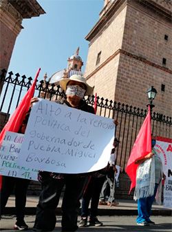 Miguel Barbosa; enemigo y represor del pueblo poblano