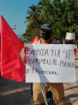 Ante la dictadura y el engaño descarados, sólo queda la protesta organizada