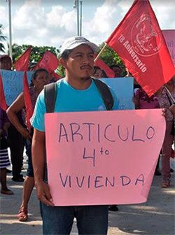 Quintanarroenses piden solución inmediata a sus demandas