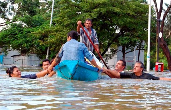 Antorcha apoya a damnificados de Tabasco