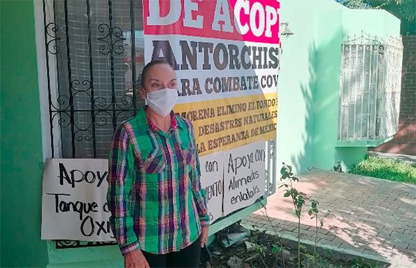 Abre Antorcha centro de acopio para combate de covid-19 en Saltillo