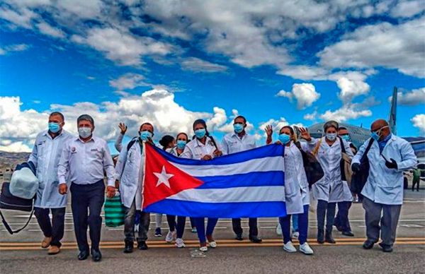 Llega a México brigada Henry Reeveâ?, muestra de la gran solidaridad del pueblo cubano