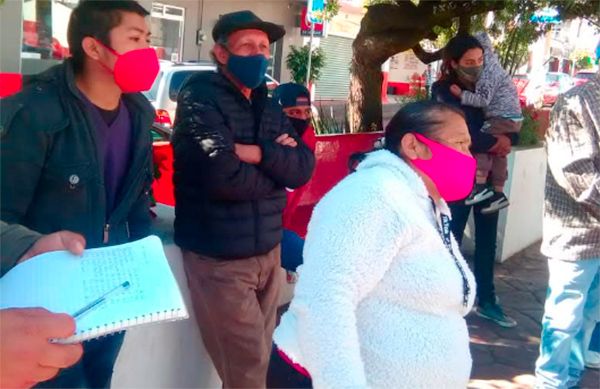 Antorchistas de Magdalena Contreras exigen agua potable