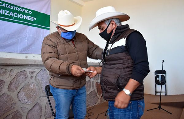 Gobierno antorchista de Trancoso entrega apoyos agrícolas