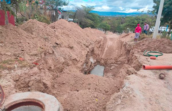 Antorcha inicia trabajo y lucha en Chiapas con obra de drenaje