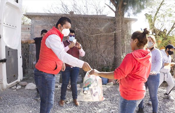 Entrega ayuntamiento de Mexquitic 4 mil despensas a familias vulnerables