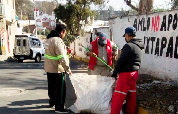 Antorcha impulsa jornadas de limpieza en todo Ixtapaluca